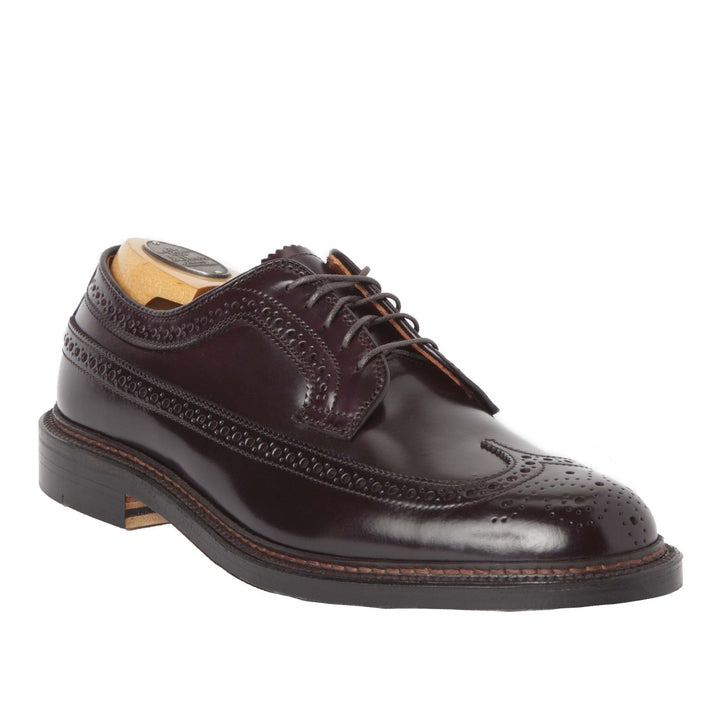 Alden longwing derby in color 8 cordovan